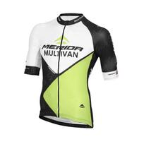 Cycling Jersey Set Merida Summer Short Sleeve Breathable Men's MTB Bike Cycling Clothing Maillot Ropa Ciclismo Uniform Suit XS（old） yellow