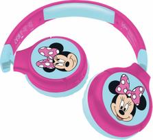 Lexibook - Disney Minnie Mouse - 2 in 1 Foldable Headphones (HPBT010MN)
