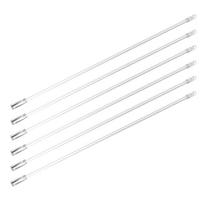 Venecijos žaliuzių traukimo strypas Strypo kabliukas Rankenėlė Traukimo strypas Venecijos žaliuzių traukimo strypas Skaidrios užuolaidos vertikalus strypas Priedas 45X3CM skaidri