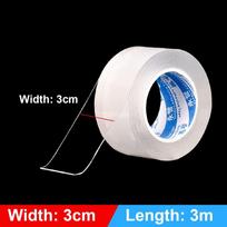 Dustproof Window Sealing Tape Windproof Draught Excluder Strong Viscosity Weather Stripping 3cm Width-3m Length white