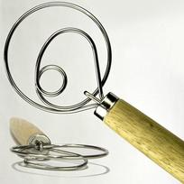 Danish Dough With Sourdough Scoring Tool-Bread Whisk Set Of 6 Pieces-Dough Hook,Dutch Whisk,Bread Lame gray