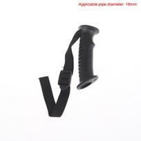 Walking Cane Hand Grip Portable Hiking Pole Handle For Rock Climbing Camping Hiking Pole Handle gray