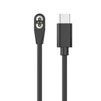 C tipo/USB įkrovimo laidas, skirtas Shokz Openswim Pro S710 kaulų laidumo ausinėms, magnetinis greito įkrovimo laidas, skirtas Shokz S710 black