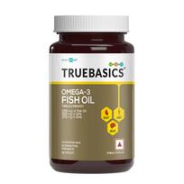 TrueBasics 3X Strength Omega-3 Fish Oil, 30 Capsules