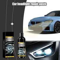 Car Headlight Refurbishment Cream, Headlight, Polishing, Care, Cleaning, Decontamination, Yellowing, Refurbishment Care Agent One Size gray