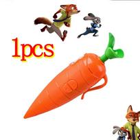 Judy Carrot-Shaped 2-In-1 Voice Recorder Ballpoint Pen%^&  60-Second Recording \ Creative Novelty Stationery For Kids orange