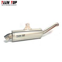 Chunfeng CF MOTO 800/1000MTX 2025+ Mid-Tail Exhaust Pipe - Stainless Steel 800MTX Stainless Steel Mid-Tail beige