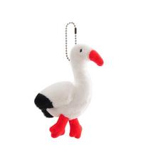 12Cm Simulated Pelican Swan Plush Toy White Headed Weng Doll Toucan Pendant Small Doll Backpack Pendant Cute Gift 10cm juoda