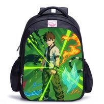 Ben10 Paauglių Hakeris Klasikinė Juoda Mokyklinė Kuprinė Berniukams Sumažina Krūvį Kuprinė su Paminkštinimu Pradinių Klasių Mokiniams Kasdienė Mokyklinė Kuprinė black-small black