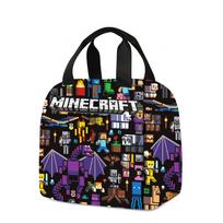 Minecraft New Cartoon Anime Student Kids Lunch Tote Bag