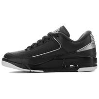 Air Jordan 2/3 Black Metallic Silver Men Sneakers FD0383-001 45.5