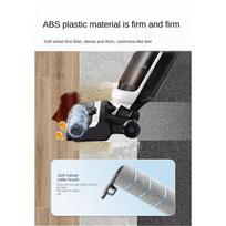 A65T-For Midea GX5 Pro / X6 Pro / G9 Floor Scrubber Vacuum Replacement Parts Roller Brush Washable Sponge black