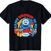 Kids Thomas & Friends - Thomas Happy Birthday To Me T-Shirt S juoda