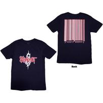 Slipknot - Barcode - Navy Blue  t-shirt Unisex T-Shirt XXXXL white