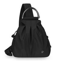 Moteriškas daugiafunkcinis kasdienis rankinis kuprinė, universali vieno peties rankinė, crossbody rankinė, kelioninis krepšys style 1 black