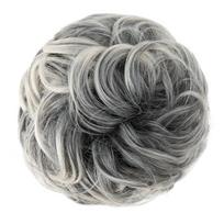1 Pc,High-Temperature Synthetic Hair Bun Scrunchie – Messy Chignon Hairpiece For Women One Size black