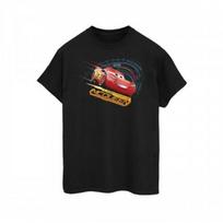 Cars Mens Lightning McQueen Cotton T-Shirt S juoda