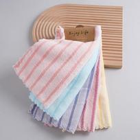 5Pcs All Cotton Kitchen Cleaning Cloth Catering Restaurant Cloth Dish Towels Cleaning Cloth Kitchen Cleaning Towel beige