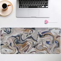 Game Mouse Pad Large Size Table Pad Strata Liquid Mousepad XXL Computer teclado Rubber offices accessories Keyboard Desk mat LockEdge 400x800x2mm gray
