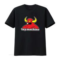 Žaislinis mašinėlės riedlentė Klasikinis 90-ųjų riedlenčių dizainas T-shirt su aukščiausios kokybės ir ryškiomis spalvomis L black