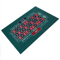 Dvipusis žaidimų staltiesė 60*90CM Kazino stalo kilimėlis Aukštos kokybės pokerio stalviršis Namams black