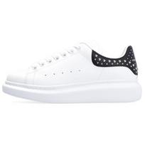 Alexander McQueen Studded Oversized Sneakers 'White Black' Women's 666406WHTQQ9089 35.5 white