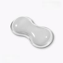 with Wrist Rest Mouse Pad Silicone Mouse Wrist Rest Soft Ergonomic Mouse Wrist Mat  Home Use 1 white
