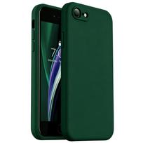 For iPhone SE2022/SE2020/8/8+/7/7+/6/6+/6s/6s+ Case,Liquid Silicone with [Soft Anti-Scratch Microfiber Lining] Case - Green iPhone SE (2022) žalia