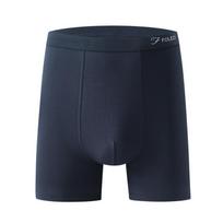 Men's Extended Sports Underwear Men's Four Corner Breathable High Waist Plus Size Flat Corner Pants 6XL šviesiai pilka spalva