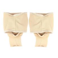 3 poros kojų pirštų korektorius Kvėpuojantis audinys Ergonomiškas pirštų korektorius Pritaikomas prigludimas Halluxo korekcijos mova beige