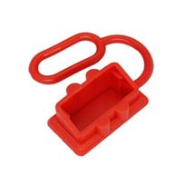 Rubber Dust Cap Soft Power Connectors Cover Dustproof Cover  Plug Connector red-50A