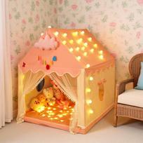 ZISIZ Kids Indoor Play Tent Standard orange