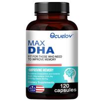 Omega-3 fish oil, vitamin E, fish oil powder, 120 Capsules Dietary Supplement 120 Capsules black