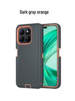 Honor X8B/X8A 4G 3-in-1 Drop-Proof Protective Phone Case X8 4G Single Shell blue