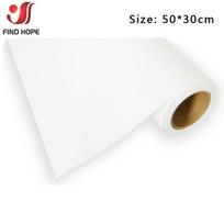 Eco-solvent Inkjet Printing TPU Heat Transfer Vinyl HTV Iron On Coats Bag Fabric 50cm*30cm white