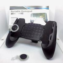 3 viename mobiliojo telefono įrenginio valdiklio laikiklis, skirtas Pubg Game Gamepad vairasvirtei, skirta iOS Android 4,5–6,5 colių telefono priedui gray