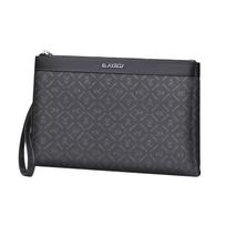 PLAYBOY Men's Large Capacity Clutch, Multi-Functional Business Envelope Bag pilka