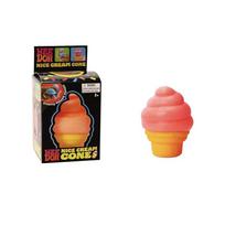 NeeDoh Ice Cream Squishy Toy, Vibrant Non-Toxic Slow Rising Sensory Fidget for Adults black