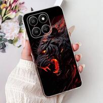 For Honor 400 Smart 5G Case LGN-NX1 Luxury Butterfly Painted Cover Soft Silicone Case For Honor X7d HonorX7d Honor400 Smart Bags Honor 400 Smart gray