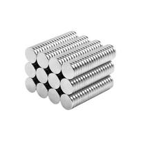 Tongrui Neodimio Geležies Boro Apvalūs Stiprūs Magnetai Techninei Įrangai Diameter 8 * Thickness 1 mm