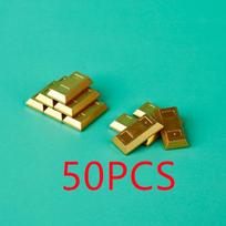 City Building Blocks Accessories Figures Cash Dollar Bills Gold Silver Coins Brick Treasure Chest Ore DIY Gift Toy X015 Safe Box blue