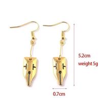 Jojo's Bizarre Adventure Season 4 Shore Rohan Kishibe Earrings Cosplay Earrings beige