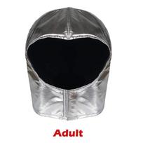 Suaugusiems Vaikams Sidabrinis Astronauto Šalmas Cosplay Rekvizitas Kosmonauto Galvos Apdangalas Aksesuaras Helovino Atlikimo Galvos Apdangalas Šventės Kostiumas One Size black