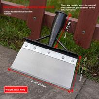 Heavy Duty Steel Shovel For Cutting Soil & Cleaning Debris Construction And Agricultural Application 21cm black