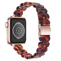 20mm Resin Watch Strap Women's Bracelet For Garmin Vivoactive6 5 3 Music Strap For Garmin Venu Sq 2 Plus/Forerunner 165/245/645 20mm Universal black