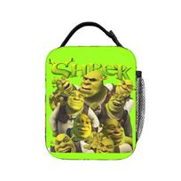 Shreks Insulated Lunch Bags Large Donkey Cat Anime Reusable Cooler Bag Tote Lunch Box College  Picnic Food Bag One Size green