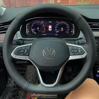 Individualus automobilio vairo užvalkalas 100% tinka Volkswagen VW Golf 8 Passat ID.3 Arteon Caddy 2019-2022 Automobilio interjero aksesuarai mk2 gray