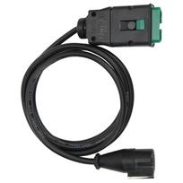 USB OBD2 Diagnostic Cable Fault Code Reader Adaptor Replacement for Peugeot Citroen black