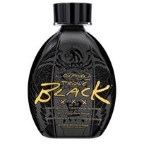 Ed Hardy Black XXX Tanning Lotion 400ml, 1 pcs black