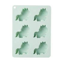 Food Grade Silicone 3D Horse Shape Mold Reusable Chocolate Mold  Cocktail Making žalia